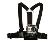 Adjustable Chest Body Harness Belt Strap Mount For Gopro HD Hero 2 3 Camera