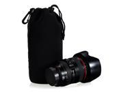 Waterproof Camera Lens Pouch Case Bag Soft Neoprene for DSLR Nikon Canon XL