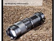 Ultrafire CREE XPE Q5 7w 3 Modes Zoomable LED Flashlight