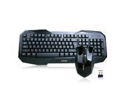 2.4G Optical Wireless USB Game Gaming Mouse Keyboard Set For Laptop PC Windows ME 2000 XP Vista 7 OS 1000 1600dpi