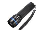 CREE 200LM Waterproof LED Flashlight Lamp Torch Zoomable 3 Mode Focus 18650 AAA
