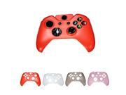 Hard Plastic Protective Gaming Game Crystal Case Shell Cover for Microsoft Xbox One Controller Red