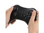 Black Dual Analog Wireless Gamepad Controller for Nintendo Wii U Pro