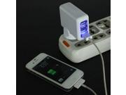 US Plug 4 Ports USB Wall Home Charger Adapter Travel for iPAD iPhone 4S 5 Galaxy