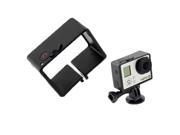 Border Frame Mount Protective Housing for GoPro HD Hero 3 BacPac Soft Button