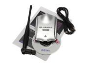 150M High Power IEEE 802.11b g WiFi USB Wireless LAN Card Adapter 6dBi Antenna pc laptop