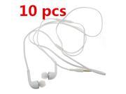 10 pcs 3.5mm In Ear Headset Earbuds Earphone Headphone for Samsung Galaxy S4 S3 Note 2