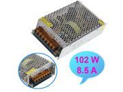102W Switching Switch Power Supply Driver for LED Strip Light Lamp DC 12V 8.5A