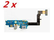 2X Keypad Sensor Signal Button Flex Cable USB Charger Port Dock Connector for SamSung Galaxy S2II i9100 i777 Rev 2.3