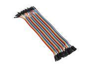 New 40Pcs 30cm Male to Female Color Breadboard Jumper Wire Cable Line Connector For Arduino 2.54mm DIY