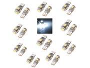 20 x Canbus T10 194 168 W5W 5050 5 LED SMD White Car Side Wedge Light Lamp Bulb