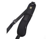 Quick Rapid Camera Single Shoulder Sling Black Belt Strap for Digital SLR Camera