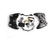 Replacement Full Shell Case Cover Kit Buttons Parts for XBOX 360 Wireless Controller Black