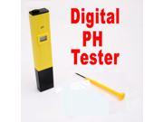 Pocket LCD Digital PH 009 0 14 Tester Meter Pen Type Aquarium Pool Water Measure tool