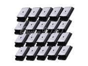 20 x Battery Pack Cover Shell Case Kit for Xbox 360 Wireless Controller Black