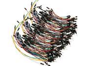 350pcs Multi Color Mini Mixed Solderless Flexible Breadboard Cable Jumper Wires