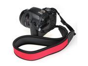 Universal Camera Shoulder Neck Belt Strap for Canon Nikon Sony Red Black