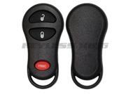 2pcs New 3 Buttons Replacement Entry Key Keyless Remote Fob Case Shell For Dodge 56045497 GQ43VT9T 04686481 GQ43VT17T