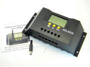Battery Charging PWM Solar Charge Controller Regulator LCD Display Screen 12V 24V 30A