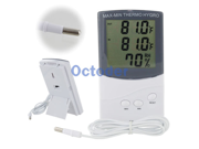 LCD Digital Thermometer Temperature Humidity Meter Hygrometer Indoor Outdoor