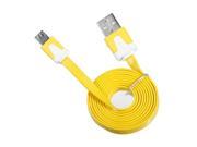 Universal Noodle V8 Interface Data Cable For Cellphones With Package