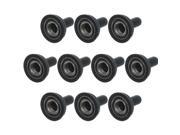 New Black Mini Toggle Switch Rubber Resistance Boot Cover Cap Waterproof Lid 10 x