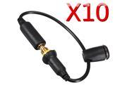 10X Stereo Headphone Earphone Cable Adapter Plug Seal Cap Jack Cover For iPhone 4 4S
