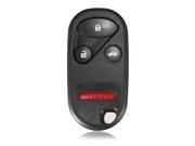 4 Button Auto Car Remote Key Shell Cover For Honda Accord 1998 1999 2000 2001 2002 Black Case FCC ID KOBUTAH2T