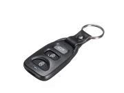 Remote 3 Button Panic Key Case For Elantra Sonata Santa Fe Keyless Entry Fob