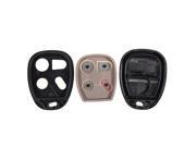 4 Button Replacement Remote Entry Key Keyless Fob Case Shell Cover Pad For GM