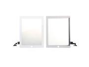White Touch Glass Screen Digitizer Repair Part Replacement For iPad2 2 2nd