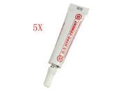 5x G S HYPO Cement Precision Applicator Adhesive Glue Crystal Beads Model Crafts