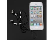 Earphone Headset with Remote Mic For iPhone 5 4S iPod Touch Nano 7 iPad4 2 3