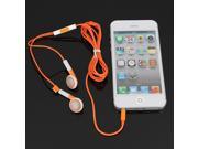 Earphone Headset with Remote Mic For iPhone 5 4S iPod Touch Nano 7 iPad4 2 3
