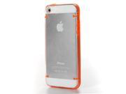 0.5mm Ultra Thin TPU Bumper Glossy Clear Hard Back Case Cover Skin For iPhone 5 5S