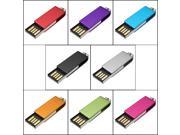 New Mini Smart 2G 2GB USB 2.0 Flash Memory Drive Fold Storage Thumb Stick Pen Drive Stick Metal Waterproof
