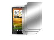 3pcs! Mirror Screen Protector Guard Shield Cover Film For HTC One X LTE XL