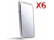 6pcs! Mirror Screen Protector Guard Shield Cover Film For HTC One X LTE XL
