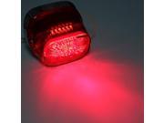 Red Tail Light Turn Signal Brake Lamp For Harley Softail Sportster Road King New