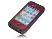 PC Waterproof Shockproof Dirt Dust Proof Durable Hard Cover Case For iPhone 4 4S