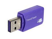 10X Mini High speed USB 2.0 Micro SD TF Trans Flash Memory Card Reader Writer