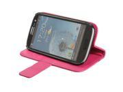 Flip Leather Card Wallet Purse Case Cover Stand for Samsung Galaxy SIII S3 i9300
