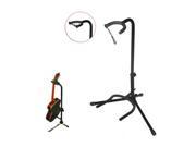 Black On Stage Tripod Gear Tubular Acoustic Electric Classic Guitar Single Stand