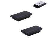 2x Battery Back Cover Case Shell Pack Part for Xbox 360 Wireless Controller Black