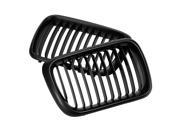 BLACK STYLE SPORT KIDNEY GRILLE COVER FOR BMW M3 1997 1998