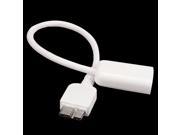 5 pcs Micro to USB 3.0 OTG Host Flash Disk Cable for Samsung Galaxy Note 3 N9000 White