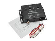 1 to 4 Car DVD LCD TV Monitor Video Amplifier Booster Distribution RCA Splitter