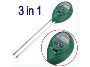 3 in1 Plant Flowers Soil PH Tester Moisture Light Meter Hydroponics Analyzer