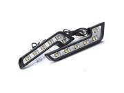 2x 6 LED Daytime Running Lamp Fog Light Kit DRL FOR Benz Super Bright 12V