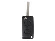 3 Button Flip Key Remote Case Fob Shell for Citroen C4 C5 C6 C8 Xsara Picasso